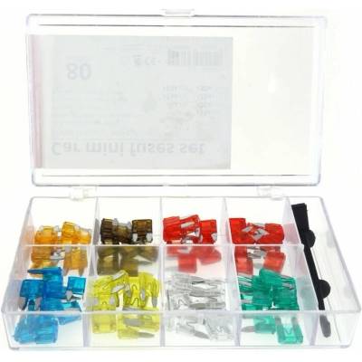 AMIO Pojistky mini nožové sada 80ks – Sleviste.cz