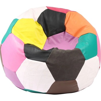 Image 1 of PUFRELAX Пуф, топка за деца 2-8 г. , 130л. Telstar Junior - Mozaic Light, Еко кожа, Пълнеж от Полистиролни перли, Цвят според складовата наличност (PUF-G-TJ-PVC-MZCL)