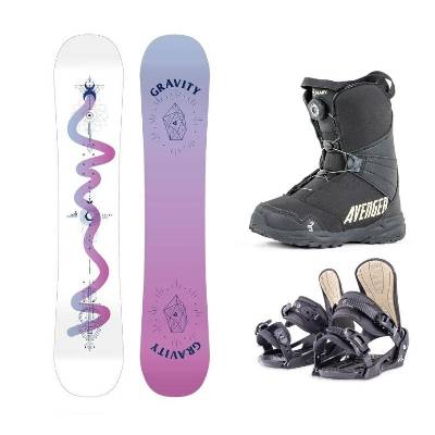 Gravity Fairy 24/25 snowboard + Beany Junior vázání + Beany Avenger BS boty - 135 cm + S - EU 36-38