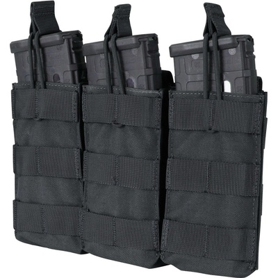 Condor Outdoor Molle trojitá na zásob. 3xM4 otevřená černá