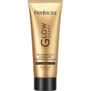 Perfecta Glow Adapt vitamínový rozjasňujúci podklad Natural Beige 30 ml