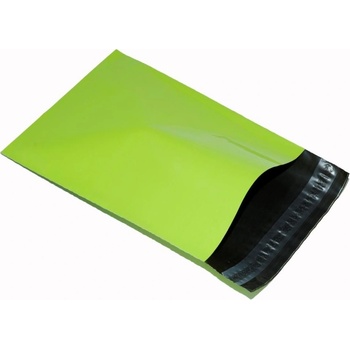 Zelené LDPE obálky veľ. "M" 230x3305mm (55my) *100ks