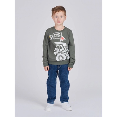 Winkiki WKB 92580 Chlapčenská mikina - khaki