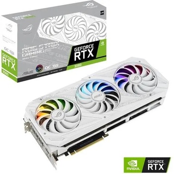 ASUS GeForce RTX 3080 10GB GDDR6X 320bit LHR (ROG-STRIX-RTX3080-O10G-WHITE-V2)