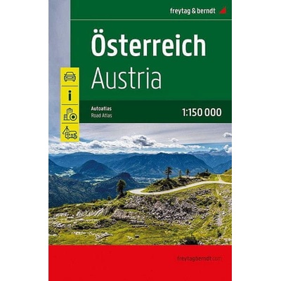 Rakousko Super Touring / autoatlas 1:150 000 - freytag&berndt