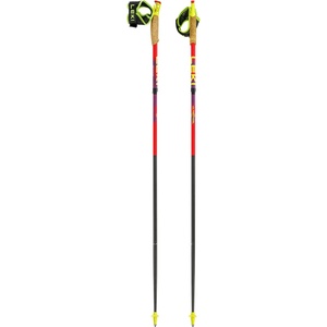 LEKI Щеки за бягане Leki Ultratrail FX. One Running poles - Bright Red / Violet / Neonyellow - размер 115 cm (526-1083-0113)