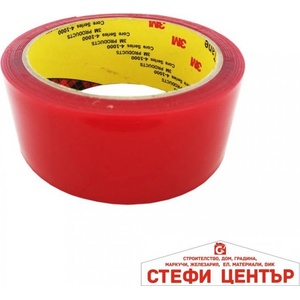 Paolo Двойнолепящо прозрачно тиксо - 40мм х 2.5м (18829) - steficenter