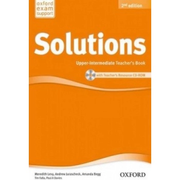 Maturita Solutions Upper-intermediate Teacher's Book with Teacher's resource CD | Levy, M. ; Jurascheck, A, ; Begg, A