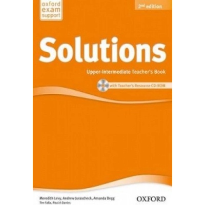 Maturita Solutions Upper-intermediate Teacher's Book with Teacher's resource CD | Levy, M. ; Jurascheck, A, ; Begg, A