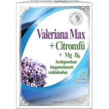 Dr. Chen Patika Valeriana Max+Citromfű+Mg+B6 tabletta 30 db