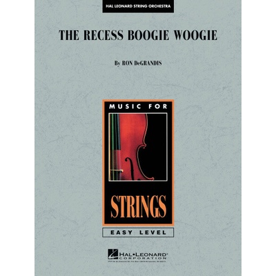 The Recess Boogie Woogie noty pre klavír a sláčikový orchester