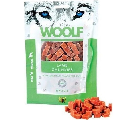 Woolf lamb chunkies 100 g