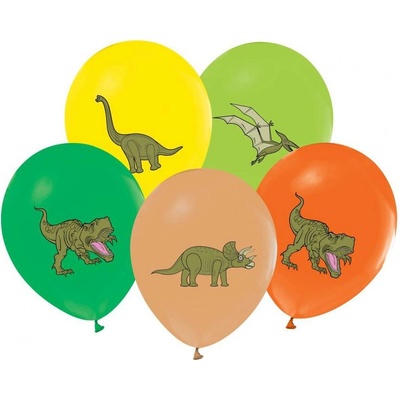 Godan Balónky latexové Dinosauři 30 cm