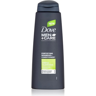 Dove Men+Care Fresh Clean подсилващ шампоан 400ml