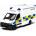 Kinsmart Метален микробус Kinsmart Police Edition - Mercedes-Benz Sprinter, 1: 48, бял (52149)