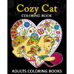 Adults Coloring Book: Cozy Cat coloring book | Tiny Cactus Publishing (ISBN: 9781975875589)