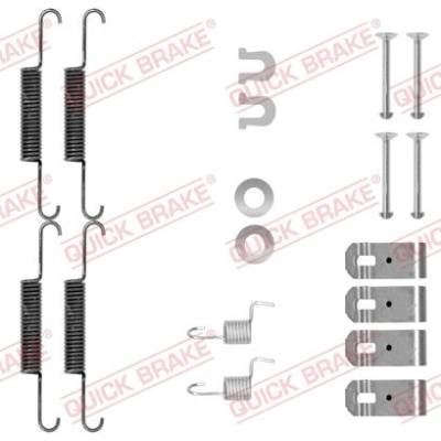 Sada prislusenstvi, parkovaci brzdove celisti QUICK BRAKE 105-0895