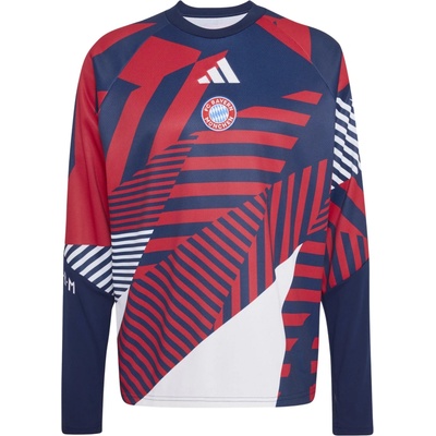 adidas FC Bayern Pre-Match Warm 2026/27 modrá