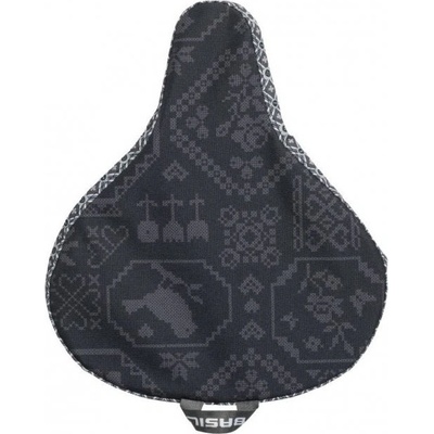Potah na sedlo Basil Bohéme-Saddle Cover tm. šedá