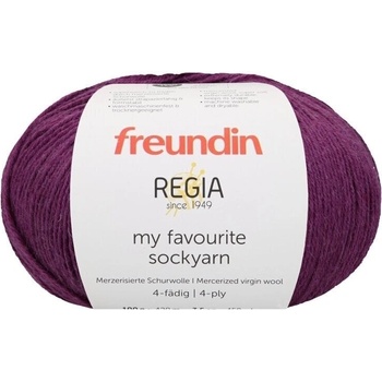 Freundin x Regia My Favourite Sockyarn 9807142-00036 Orchid Плетива прежда (9807142-00036)