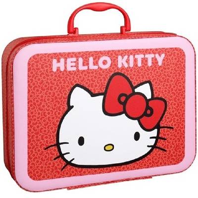Детски козметичен комплект Air Val - Hello Kitty, в куфарче (9606)