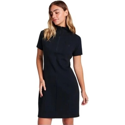 Converse Star Chevron Zip Up Dress čierna