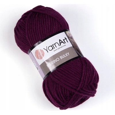 Priadza YarnArt Merino Bulky fialová 10094