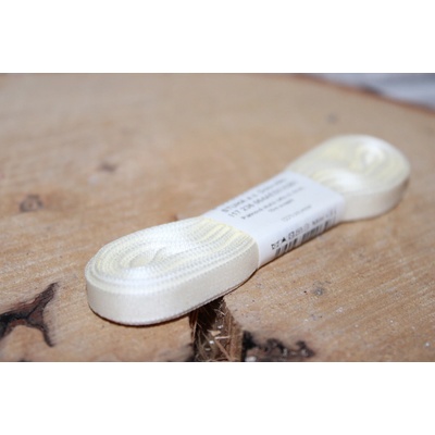 Rosa Stuha taftová šířka 6 mm Barva: Smetanová – Zboží Mobilmania