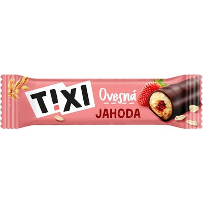 REJ Food TIXI Ovesná s jahodovou náplní 30g