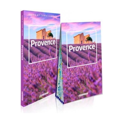 Provence Guide Et Carte Laminée