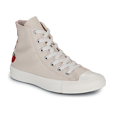 Converse členkové tenisky CHUCK TAYLOR ALL STAR CHECKERED ACCENTS biela