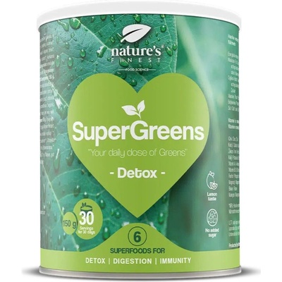 Nature's Finest Bio Supergreens detox 150 g