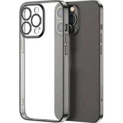 Joyroom Metalic Frame silikónové iPhone 14 Plus, čierne