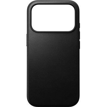 Nomad Гръб Nomad Modern Leather Case за iPhone 17 Pro - Черен