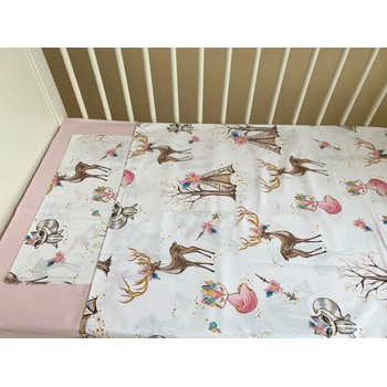 Niki' s Dreams Спален комплект с плик Индиански палатки с розово (152007-0)