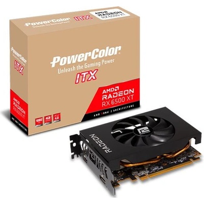 PowerColor TUL Hellhound Radeon RX 6500 XT ITX 4GB GDDR6 AXRX 6500XT 4GBD6-DH