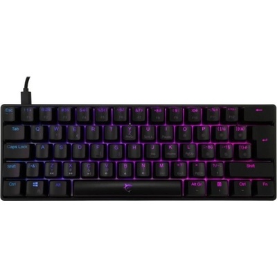 White Shark SHINOBI 2 Red switch Black CZ/SK GK-2022
