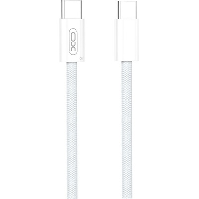 XO NB-Q260A PD USB-C - USB-C, 60W, 1m, bílý