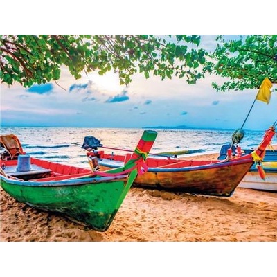 Dino - Puzzle Fishing boats - 2 000 piese