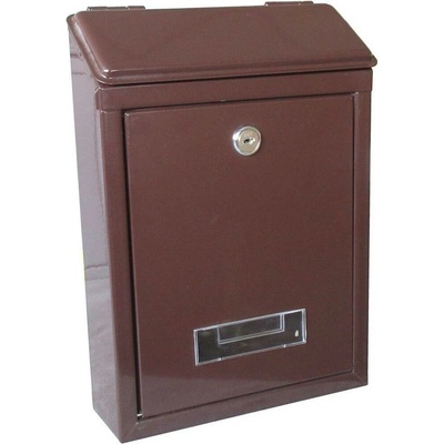 M.A.T. Group schránka 21 × 30 × 6 cm, hnědá – Zbozi.Blesk.cz