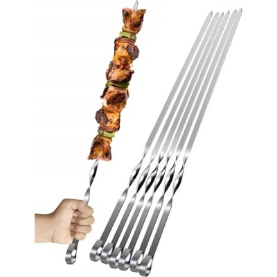 Pronett XJ4540 Grilovací jehlice ploché 50 cm, 6 ks – Zbozi.Blesk.cz