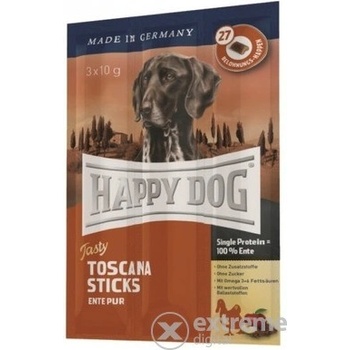 Happy Dog Tasty Toscana tyčinky 3 x 10 g