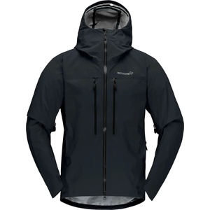Norrøna Мъжко водоустойчиво яке Norrøna Trollveggen GORE-TEX Pro Light Jacket Waterproof jacket - Caviar Black - размер S (002-3694-0211)