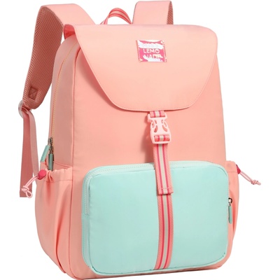 Miss Lemonade Ученическа раница Miss Lemonade - Enjoy, Корал (DKT64624)