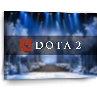Sablio Obraz DOTA 2 Modrá - 90x60 cm