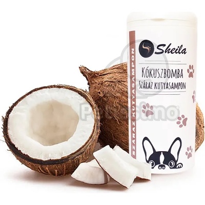 Sheila Сух шампоан за кучета с кокосов екстракт 120 гр