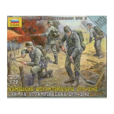 Zvezda German Sturmpioniere 1:72