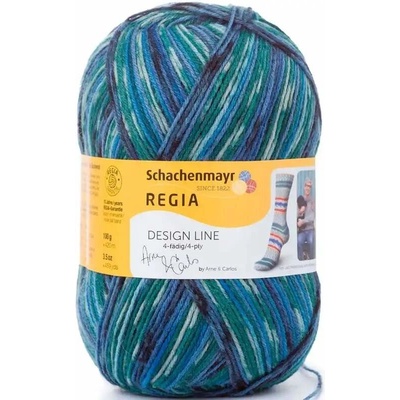 Regia 4-Ply Pairfect Design Line Color 3658 winter night color