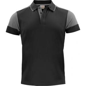 Printer prime polo / Мъжка работна поло риза от плътен памук - черна/антрацит s (61502480701)