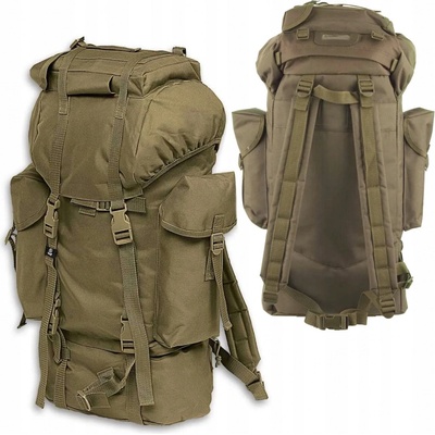 Brandit Odolný vojenský z nylonu Urban Classics olivová 65 l